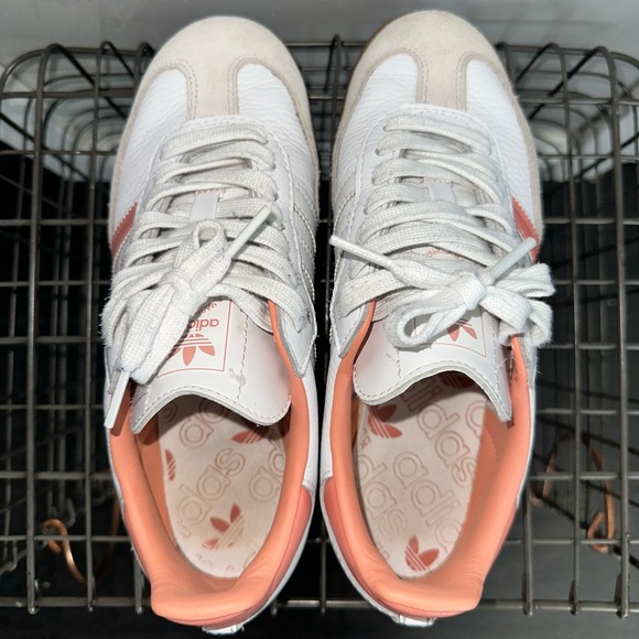 Adidas Samba - coral and white - Picture 2 of 5